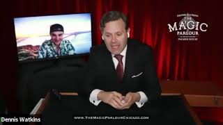 Dennis Watkins Virtual Magic Show, The Magic Parlour At Home.