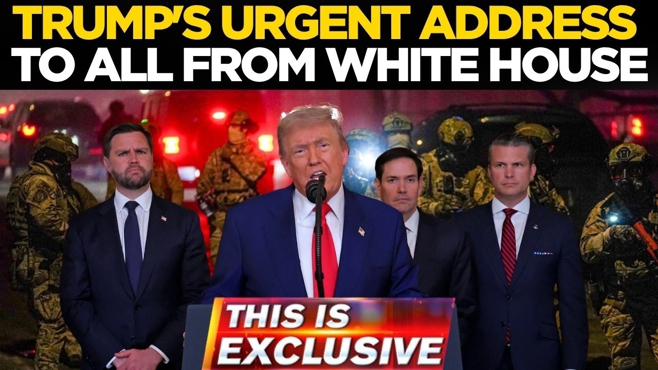 ⁣US News LIVE | Trump Shocks Entire Nation With Bombshell Announcement | Trump LIVE | White House