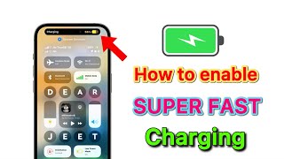 How to Enable SUPER FAST Charging on iPhone | Boost Charging Speed Instantly! screenshot 4