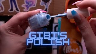 ASMR @GibiASMR 's nail polish!