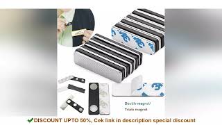 Full Magnetic Name Tag Holders with Strong Magnets for Securely Attaching ID Badges Name Tags and News