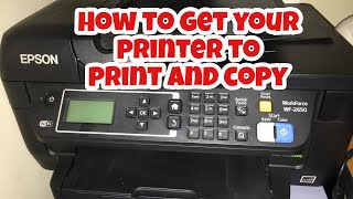 Epson Printer  Won’t print or copy  Easy Fix Help me reach my goal!