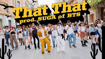 [KPOP IN PUBLIC] [One take] PSY _ THAT THAT (prod.& feat. SUGA of BTS) | Dance Cover by EST CREW