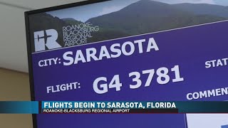 Roanokeblacksburg Regional Airport Flights To Sarasota Fl