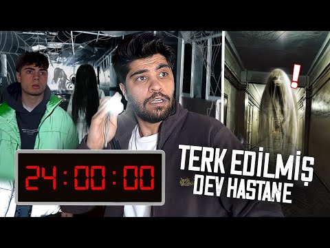 GECE GİZLİCE TERKEDİLMİŞ HASTANEDE KALMAK! 🏥 (Paranormal Olaylar)