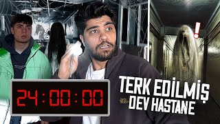 GECE GİZLİCE TERKEDİLMİŞ HASTANEDE KALMAK! 🏥 (Paranormal Olaylar)