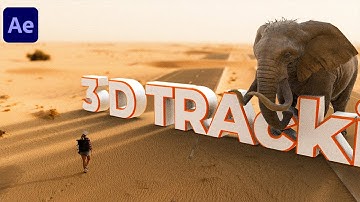 3D Text Tracking in After Effects Tutorial|3D Camera Tracker [Hindi]