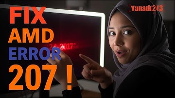 Fix AMD Error 207 NOW – Shockingly Easy Fixes! how to fix AMD GPU driver error 207 tutorial