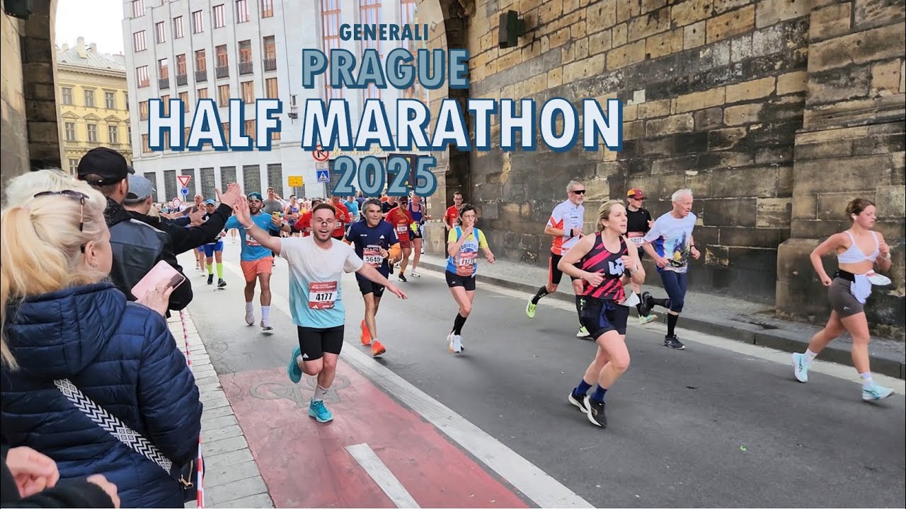 Generali Prague Half Marathon 2025: 14km+ Spectator View | Crowd Energy & City Views