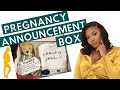 HOW TO TELL YOUR BOYFRIEND YOU'RE PREGNANT in 2021: Pregnancy Announcement Gift | Sarah Monroe