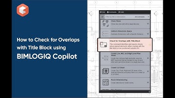 Check for Overlaps with Title Block in Revit Using BIMLOGIQ Copilot