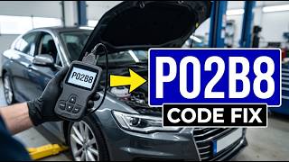 How To Fix P02B8 Code - Cylinder 8 Fuel Injector Restricted - Engine Misfire Fix