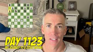 Day 1,123: Playing chess every day until I reach a 2000 rating