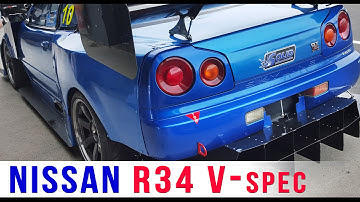Nissan Skyline R34 GT-R V-spec time attack