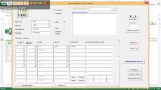 Excel Checklist Form Demo