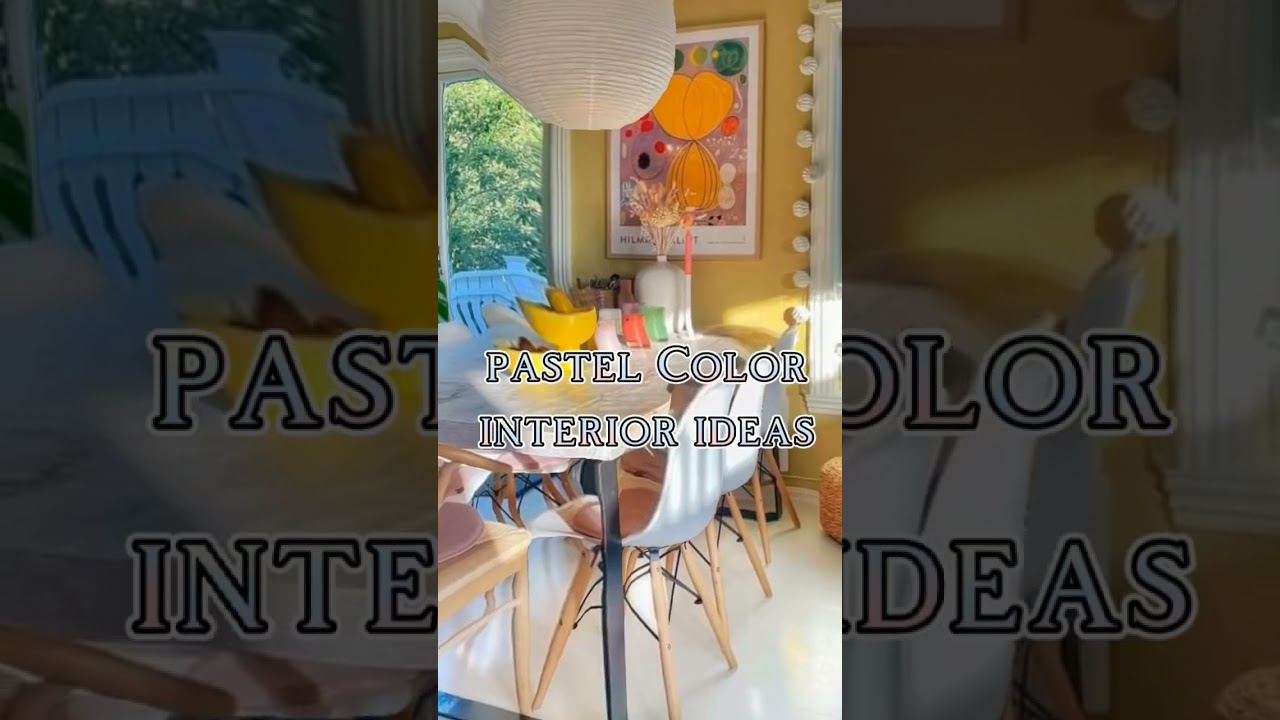 house ideas pastel color 