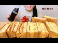 【ASMR / 咀嚼音】カツサンド たまごサンドCutlet Sandwich 커틀릿 샌드 【Eating Sounds】