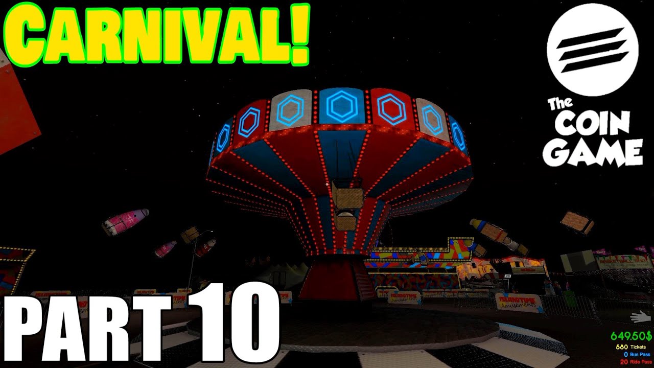 The Coin Game Walkthrough Gameplay Part 10 - Classic Carnival Rides ...