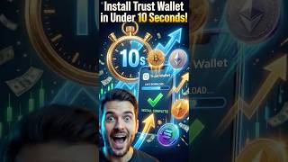Install Trust Wallet in Under 10 Seconds! ⚡ | Crypto Wallets Info