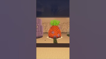 Minecraft SpongeBob BikiniBottom #minecraft #spongebob #minecraftbuild