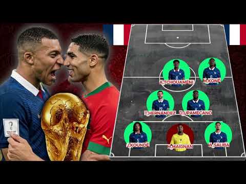 France Lineup Vs Morocco | France vs Morocco Potential Lineup | France Today's Match Lineup 