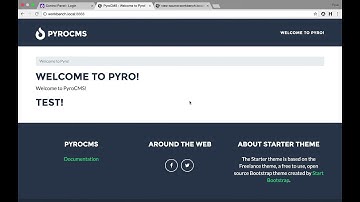 Theme Examples and Putting It All Together in PyroCMS v3