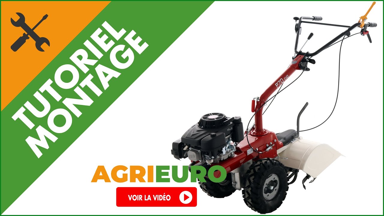 Comment Monter Des Fraises Sur Un Motoculteur
