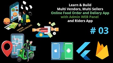 Flutter Food Order & Delivery App with Admin WEB Panel & Payment System | Food Panda & Zomato Clone