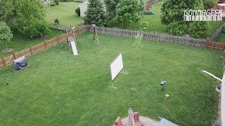 Pyle 16″ Indoor / Outdoor 80 Watt PA Horn Speaker w/ 70-100V Transformer Outdoor Theater Review: Elite Screens Yard Master 2, Optoma HD142X and Pyle Universal Stand PLPTS3