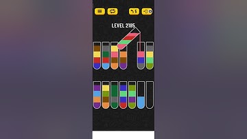 water sort puzzle - level 2185