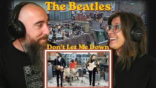 The Beatles - Don't Let Me Down (Live) (REACTION) with my wife