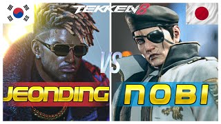 Tekken 8 🔥 Nobi (Dragunov) Vs JeonDDing (Eddy) 🔥 Ranked Matches