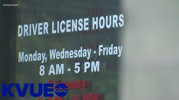 Texas DPS appointments stretch into 2021 | KVUE