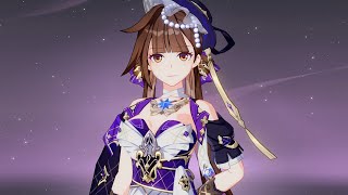 Sushang outfit (Midnight Moon) voice lines w/ Subtitle - HI3 Beta v7.3