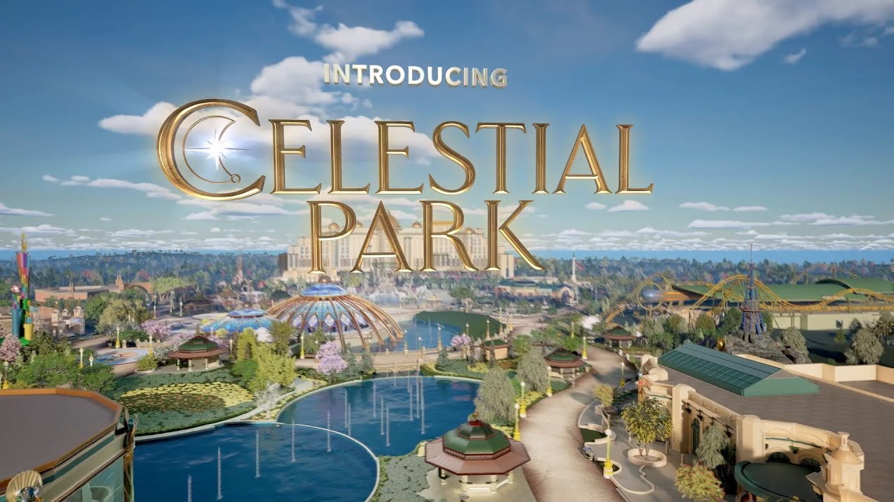 Universal Epic Universe - Celestial Park Animated Fly-Through