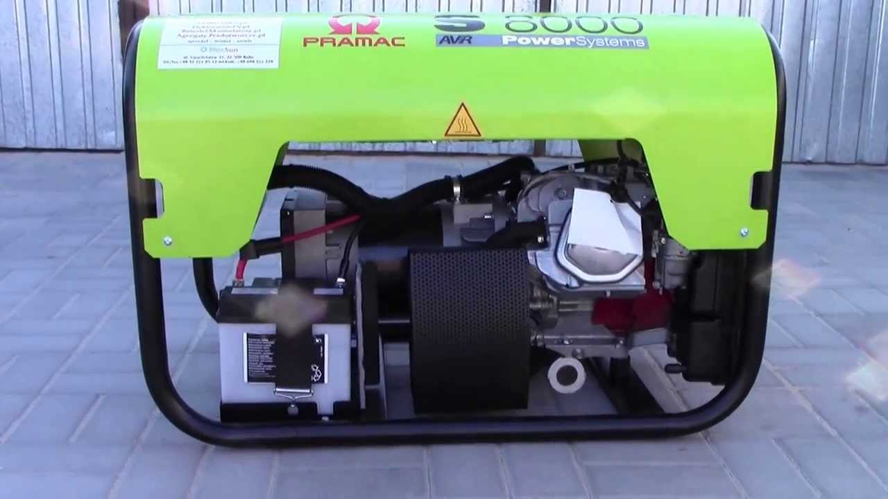 Генератор pramac s8000