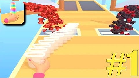 Popsicle Stack - Gameplay Part 1 Max Levels for Android, ISO