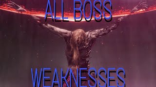 All Story and Hard Boss Weaknesses Part 1 {ELDEN RING}