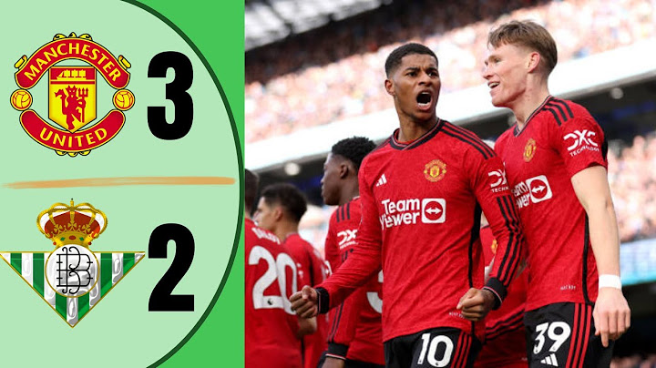 Rashford: Manchester united vs Real Betis (3-2) goals 2024/ Rashford, Diallo & Casemiro Shine!