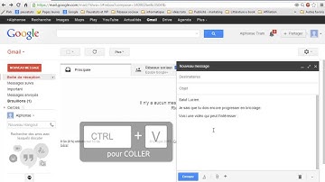 Ajouter un lien dans un message électronique.