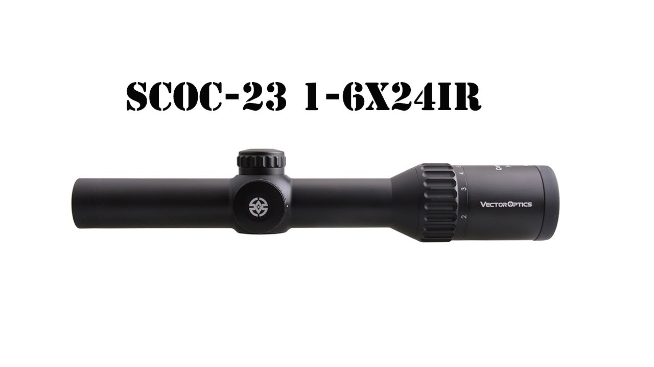 Vector Optics Continental 1-6x24 LPVO Tactical Rifle Scope-Vector 
