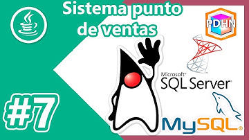 Como crear un sistema punto de ventas en Java con MySQL & SQL Server #7