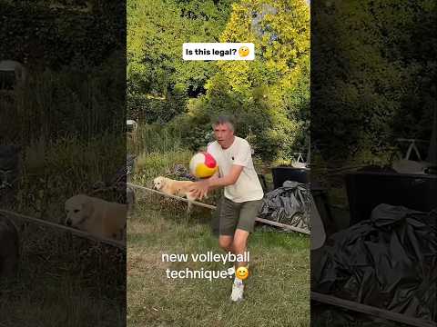 New Volleyball Technique?