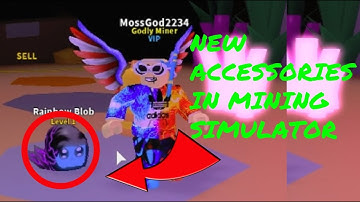 NEW PET ACCESSORIES IN MINING SIMULATOR!! - Mining Simulator Testing Server