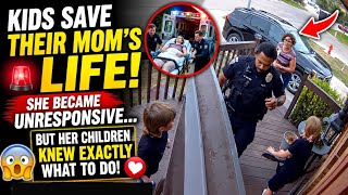 KIDS SAVE THEIR MOM’S LIFE! 😱 She Became UNRESPONSIVE—Children Knew What To Do! | CourtHeat Network