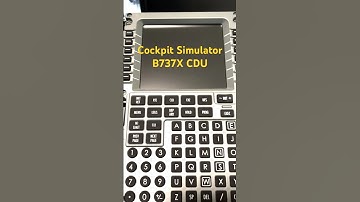素材はフルメタル仕様 Cockpit Simulator CS737X CDU【Microsoft Flight Simulator 】#msfs2024#msfs2020
