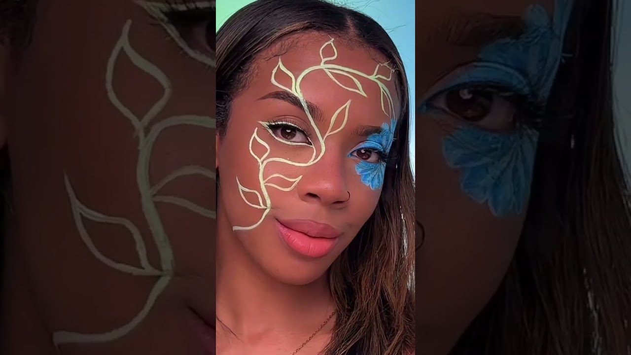 Flower Makeup 🌱🌼 YouTube