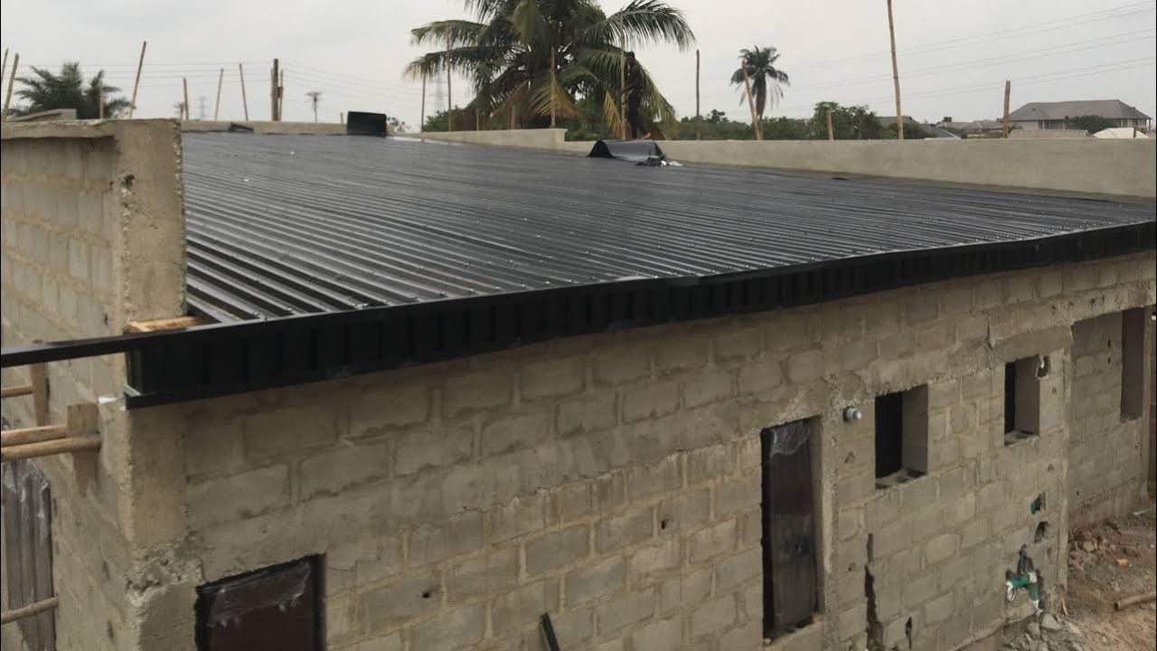 Сколько может стоить строительство скрытой или плоской кровли с использованием алюминиевых длинны...