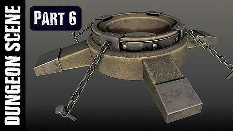 SUBSTANCE PAINTER/DESIGNER: DUNGEON SCENE (PART 6: TEXTURING)