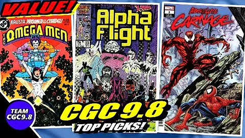 8 Budget-Friendly CGC 9.8 Comics To INVEST In
